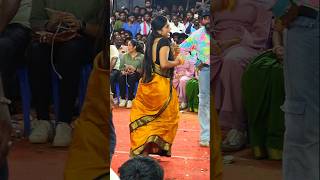 Tamil Girl In Saree Semma Kuthu Dance In Kulasai Dasara 2024