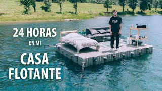 24 HORAS FLOTANDO en MEDIO de un LAGO