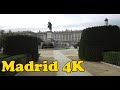 Walk around Madrid Spain 4K. Palacio Real - Puerta del Sol - Plaza de Colon.