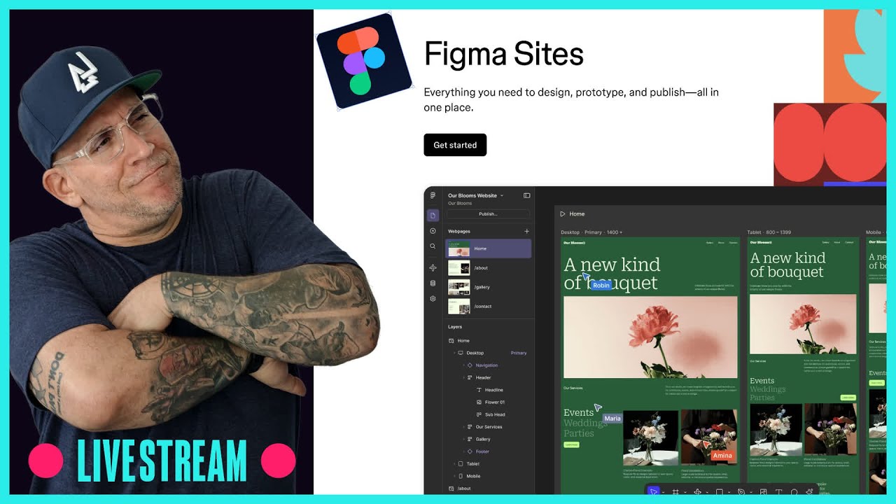 All New Figma Sites - First Look & Hands On! - YouTube
