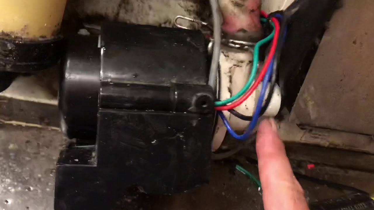 How to Hoshizaki Cube Star KM-500MAE Install Pump 4 - YouTube
