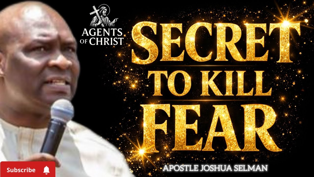 SECRET TO STOPPING FEAR AND ANXIETY,THIS REALLY WORKS -APOSTLE JOSHUA SELMAN 