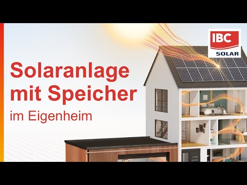 So funktioniert eine Solaranlage mit Speicher – Photovoltaik im Eigenheim | IBC SOLAR