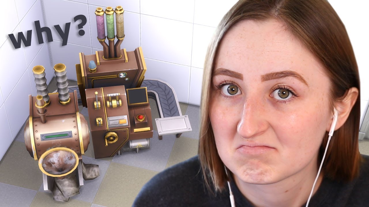 WHY IS THE CUPCAKE MACHINE IN THE SIMS 4 LIKE THIS YouTube