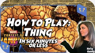 How To Use Thing | Player Guide | Six Minutes or Less | Marvel Contest of Champions