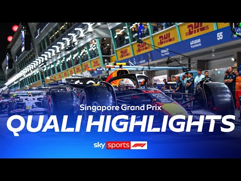 Who took pole in Singapore? 🇸🇬 | Singapore GP Qualifying Highlights