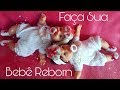 Transformando Boneca Pequena em Bebê Reborn Recém Nascido