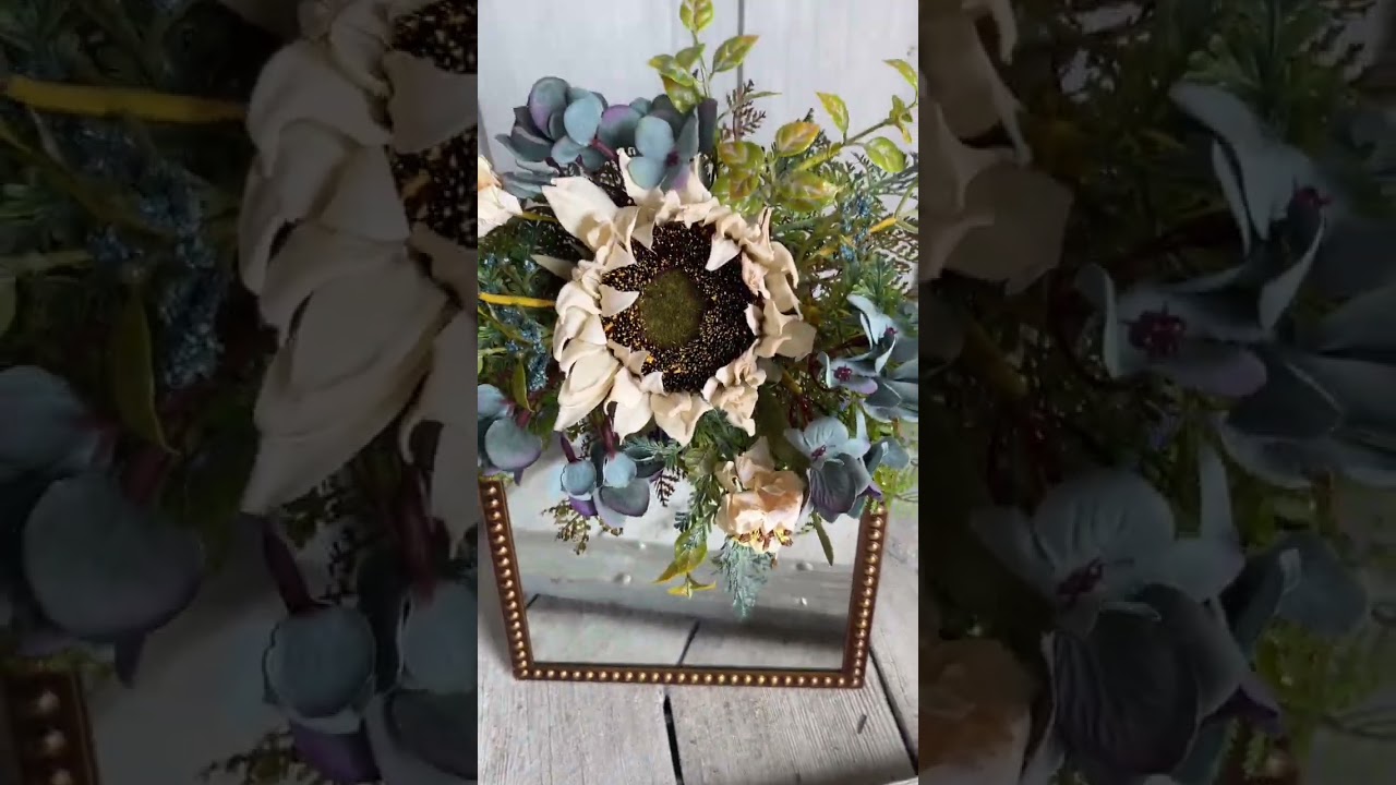 KDS Tutorial: How to Make Moveable Floral Designs for Frames, Mirrors & More