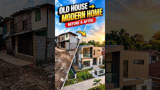 OLD HOUSE TO MODERN 2-STORY HOME | Amazing Renovation with Tubular Steel & Metal Cladding