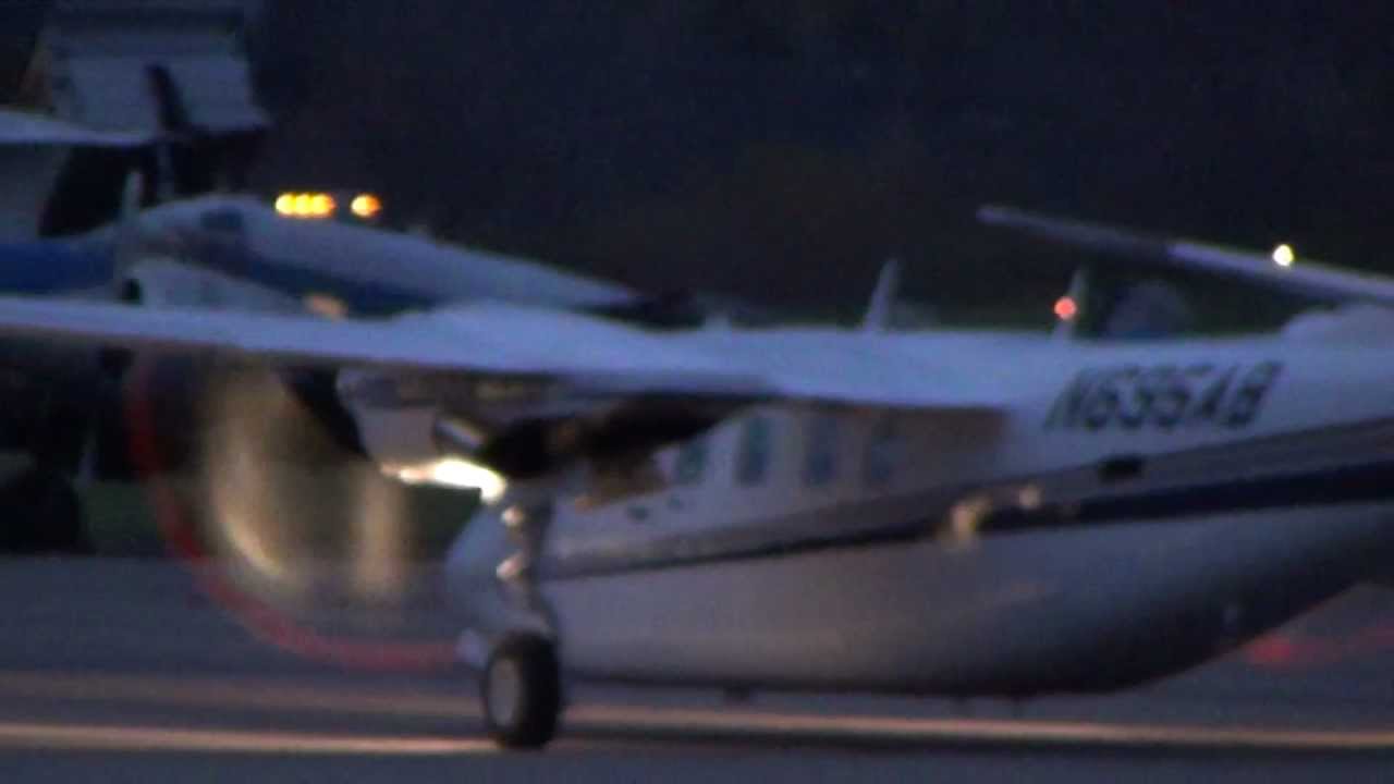 11/1/12 Aero Commander (Jetprop Commander) 695 comes in and shuts down
