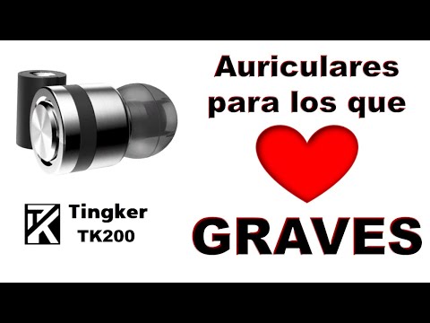 TINGKER TK200 Review. ¿Amas los GRAVES? estos Auriculares son para ti