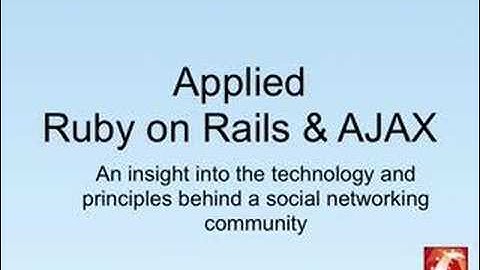 Introduction to Ruby on Rails