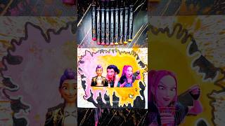 Rumi&Zoey With Mira Paintart BestiesForever😍🤯🌈 ||KpopDemonhunter #kpop #acrylicart #rumi