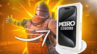 МОЙ ПЕРВЫЙ РАЗ... С 15 ПРО МАКС В МЕТРО РОЯЛЬ! 🔥 | METRO ROYALE | МЕТРО РОЯЛЬ | МЕТРО РОЯЛ СТРИМ