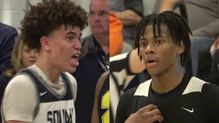 Roselle Catholic vs Manasquan Gets HEATED! Akil Watson, Simeon Wilcher