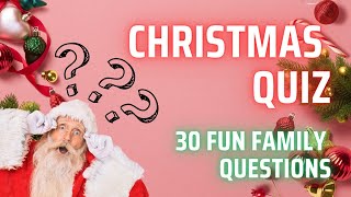 Deck the Halls with Festive Trivia: A Christmas Quiz for All Ages 🎄