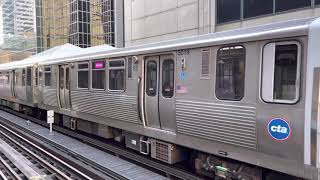 CTA 4K 60fps: Pink Line #5019 + Brown Line #3386/#2677 at screenshot 5