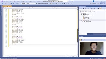 Membuat Project Virus Corona Atau Covid 19 Dengan OpenGL Menggunakan Aplikasi Visual Studio 2019
