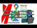 Symphony pd1 4g এ Google maps review,Kaios phone এ Google maps review.Symphony pd1 4g.