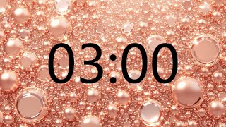 3 Minute Timer (BUBBLE Bella Ciao PIANO + Sound Notification at Zero)