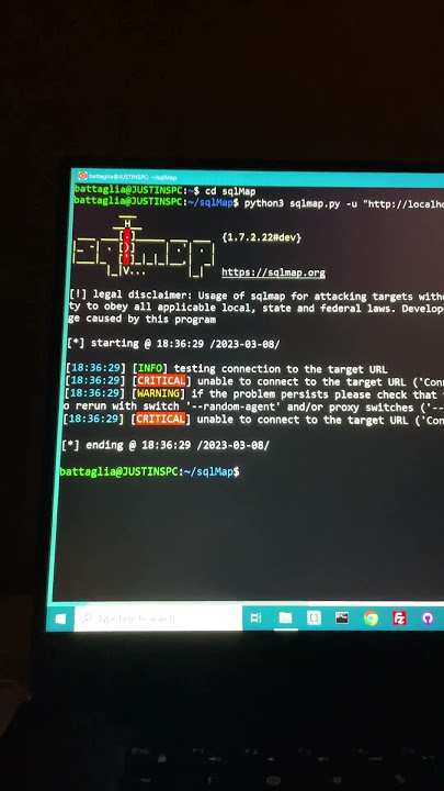 Hacking into the Bank with SQL Map