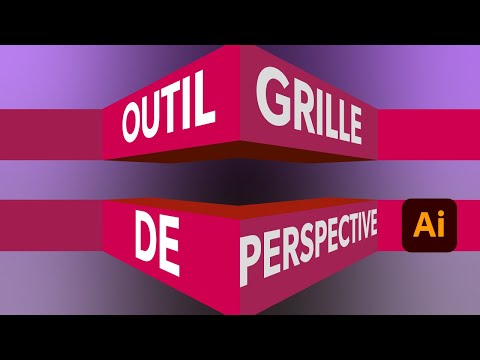 Vidéo: Comment utilisez-vous la grille de perspective dans Illustrator CC ?