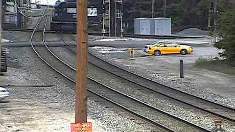 NS High Hood Light Power Move @ Fostoria, OH Railcam, 5/24/13