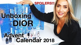 dior beauty advent calendar 2018