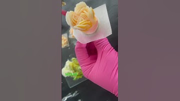 Thumbnail of David’s Rose #ganache #chocolate #rose #piping #skills #cakedecorating #shorts