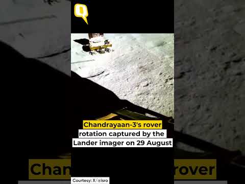 Chandrayaan-3’s Rover Rotation