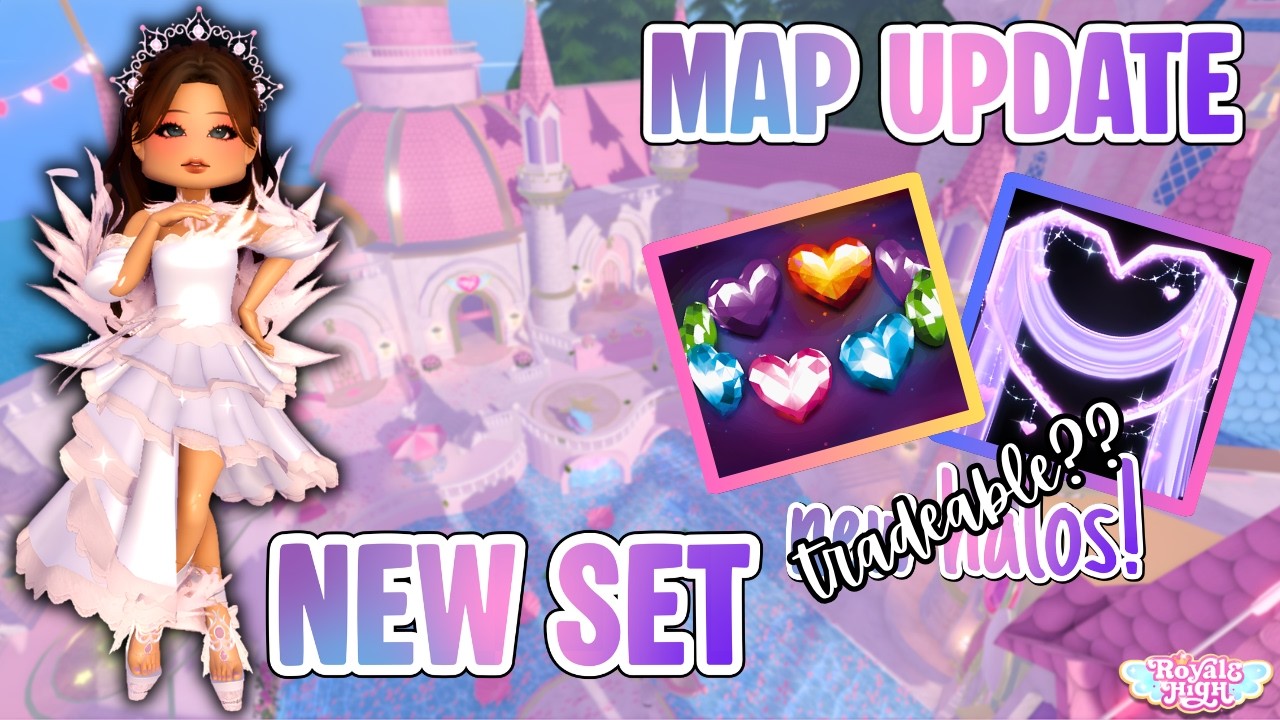 EVERYTHING NEW in Royale High Everfriend Update! (New Map, Set, and Halo Voting)