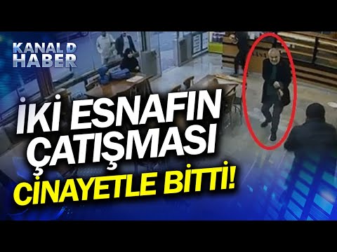 Fırında Kanlı Çatışma! Cinayet Anı Ortaya Çıktı: Çift Tabancayla İçeri Daldı #Haber