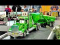 IMPRESSIVE MEGA RC MODEL TRUCK COLLECTION / SCALE 1:14 MODEL TRUCKS IN MOTION ON A FANTASTIC PARCOUR