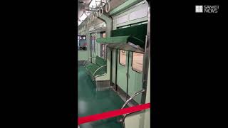 シートが上に下に　座席が自動昇降する京阪電鉄の名車両「５０００系」