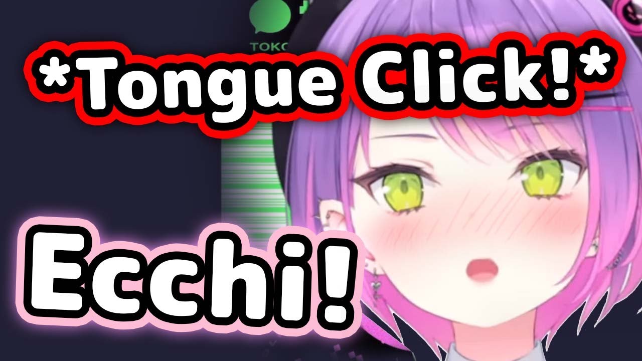 Towa Casually Activating Chat's Neurons With Her Tongue Click and Deep Voice【Hololive】