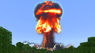 Minecraft nuke tutorial #shorts
