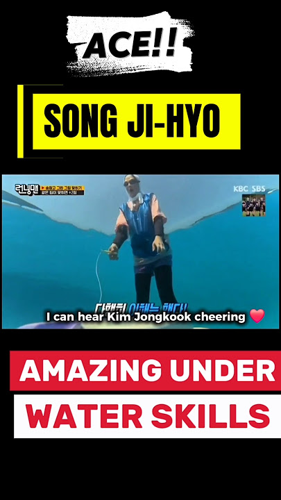 Song Jihyo Amazing Underwater skills|She learned well from Haenyeo|송지효