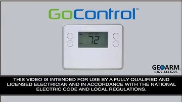 2GIG Co!Control: DIY Install of the GCTBZ48 Smart Thermostat
