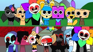 Incredibox Sprunki Dandys Retour Normal Version Vs Horror Version