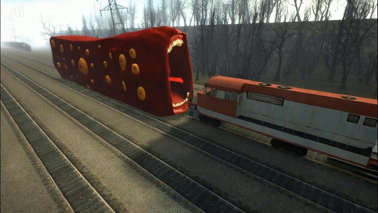 (GMOD) Run away nextbots Garry's mod EP132 4K 60FPS