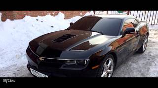 Chevrolet Camaro тонирование лобового и двух передних