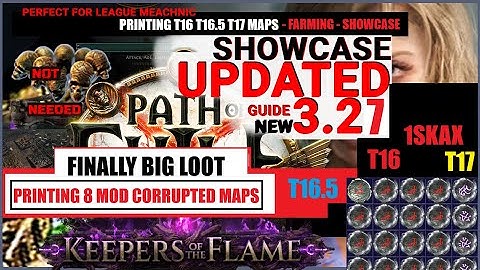 [3.27] UPDATE: 8 MOD CORRUPTED MAPS FARM – Cartographic Multitudes Tier 16 →17 Map #pathofexile #poe