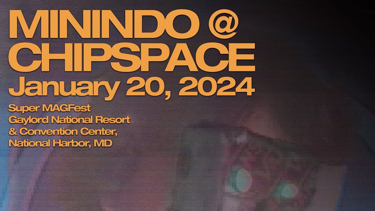 MININDO @ MAGFest 2024 Chipspace set
