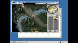 ReactOS and Command and Conquer for DOS gameplay