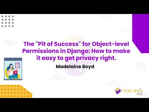 Image from The Pit of Success for Object level Permissions in Django