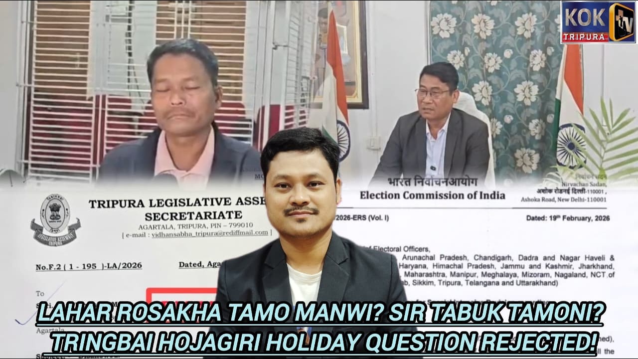 SIR WNGNAI APRIL, ELECTION BUPHURU? MANTHAI MANYAWINO KASULIA LAHAR II MLA DANGSHU REJECTED QUESTION