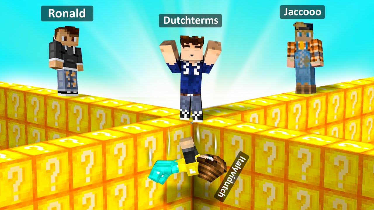 Minecraft LUCKY BLOCK Walls!