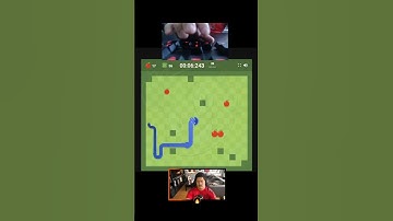 25 Apples in 8.642 seconds (WORLD RECORD) Google Snake - 5 Apples Standard Fast Wall Mode #shorts