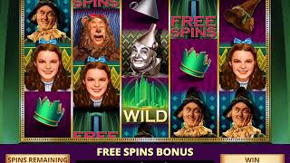 WIZARD OF OZ: EMERALD CITY Video Slot Casino Game with a FREE SPIN BONUS screenshot 5