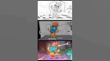 Animation process #animation #workflow #art #cgi #shorts #cartoon #anime
